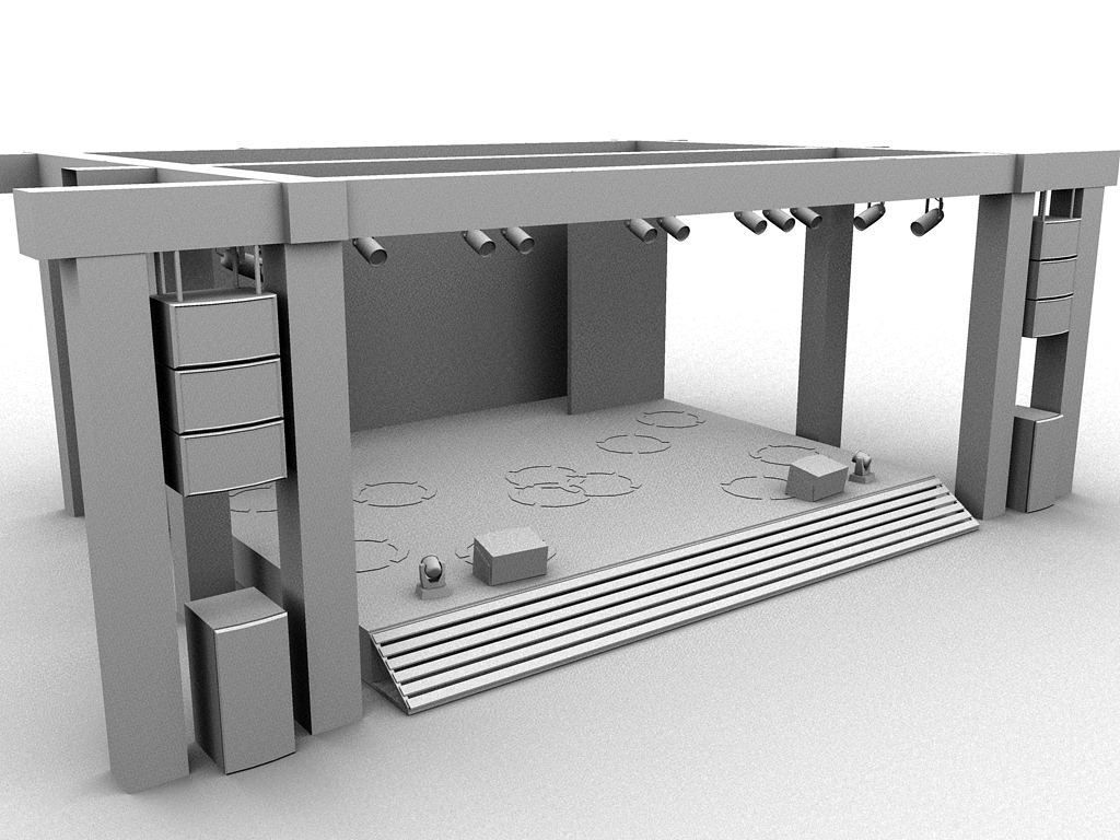 平时的三维练习作品