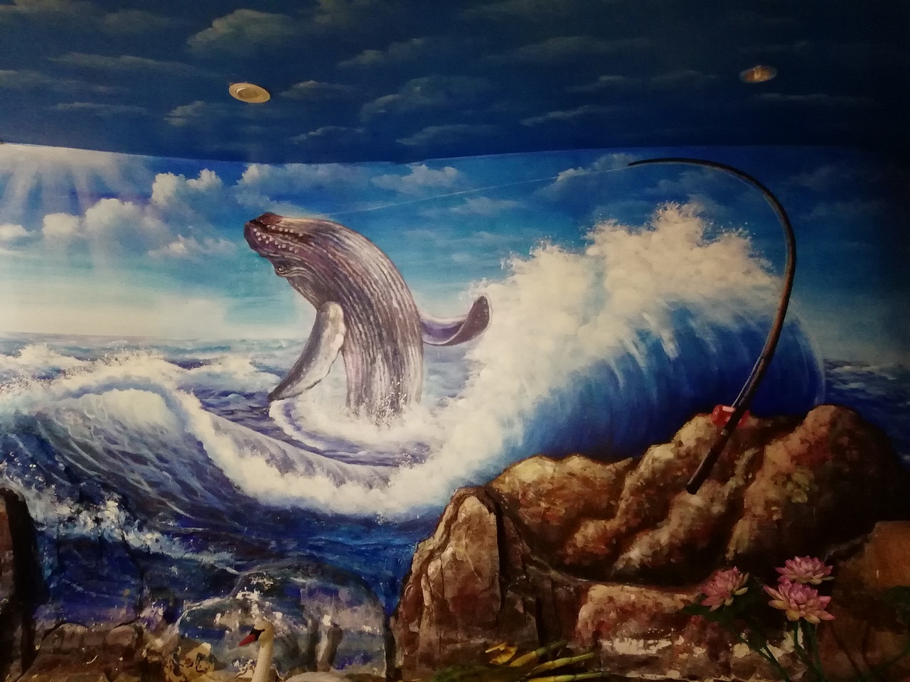 彩绘 壁画（图ZMTM3OTA0MTY4） - 新锐潮流插画 - 站酷设计师海南壁画墙绘原创素材 - 站酷ZCOOL