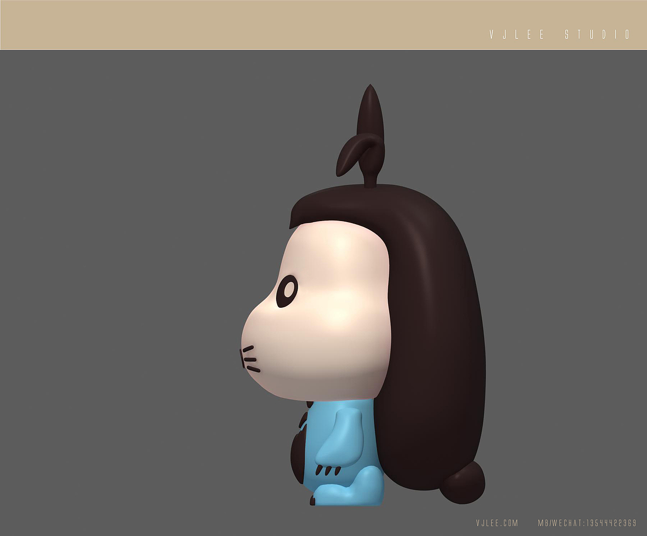 流溪谷度假小镇LOGO及卡通形象设计