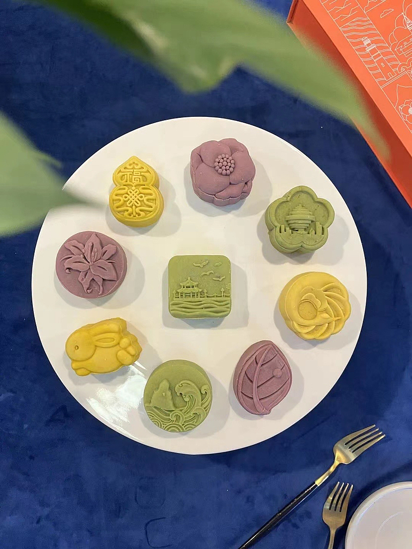 青岛城市礼物-中秋月饼文创（图ZMzEzOTUyMjg0） - 其他手工艺 - 站酷设计师贰杜原创素材 - 站酷ZCOOL