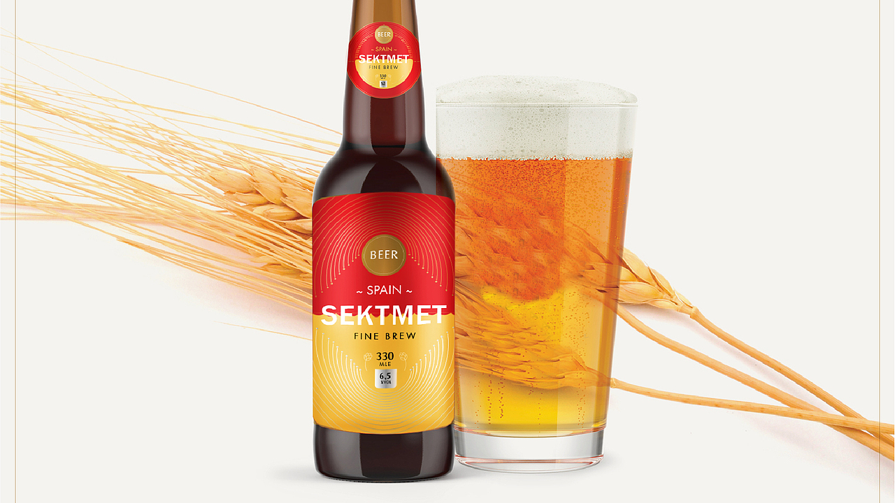 Sekhmet啤酒包装设计