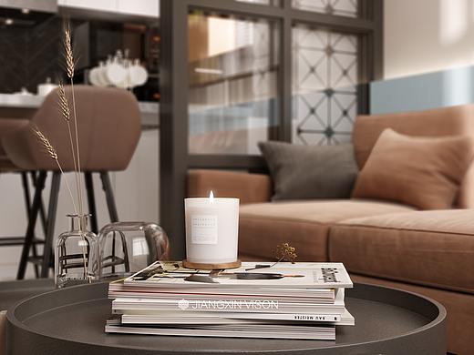 简约小空间效果图作品