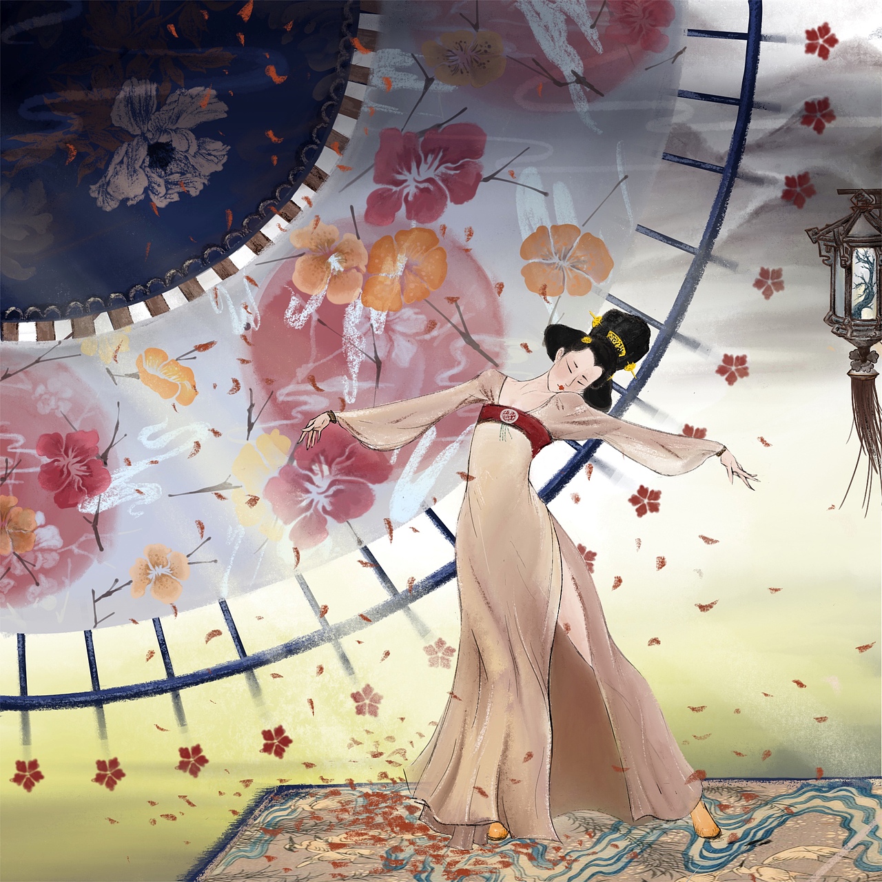 丽人行（图ZMjg5ODU2NTIw） - 商业插画 - 站酷设计师百宝微子原创素材 - 站酷ZCOOL