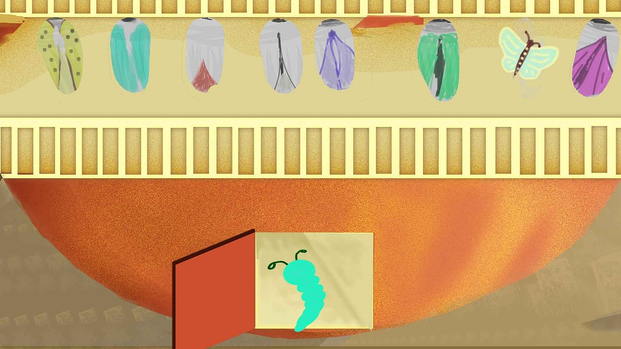 破繭成蝶（圖ZMzA1Njk5NDEy） - 其他 - 站酷設(shè)計(jì)師董思燕原創(chuàng)素材 - 站酷ZCOOL