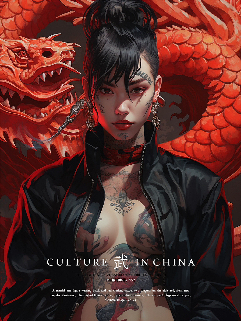 智能美学-｛中国古典美学武｝（图ZMzUzNTQ3Nzgw） - AI作品 - 站酷设计师無象形原创素材 - 站酷ZCOOL