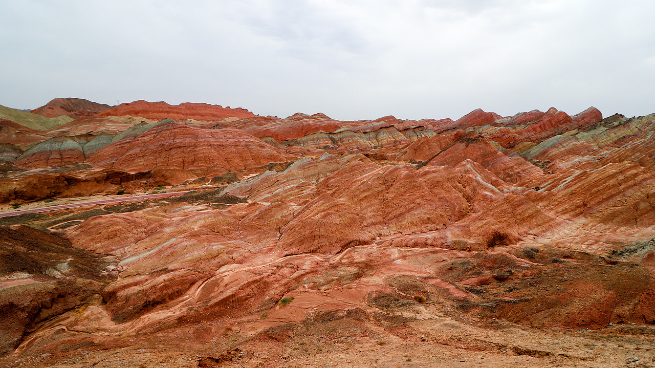 西北-七彩丹霞（图ZMTMzMjM4MjQ4） - 风光摄影 - 站酷设计师梦醒时分sr原创素材 - 站酷ZCOOL