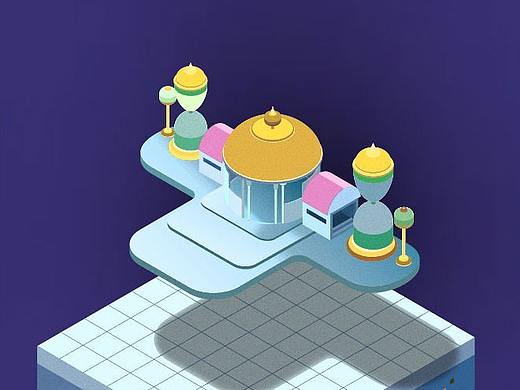 2.5D插画练习：龙珠精神时光屋（个人主页-ZMzc4ODgyMDQ=） - 商业插画 - 站酷设计师肥嘟嘟嘟左卫门原创素材 - 站酷ZCOOL