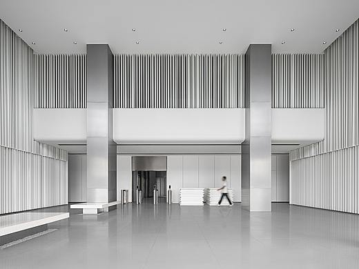 WED中熙设计 | 东宇物流办公大堂空间设计