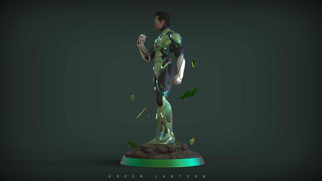 正義聯(lián)盟：綠燈俠（圖ZMjU1OTYwNDg0） - 玩具 - 站酷設計師季初DEMON原創(chuàng)素材 - 站酷ZCOOL