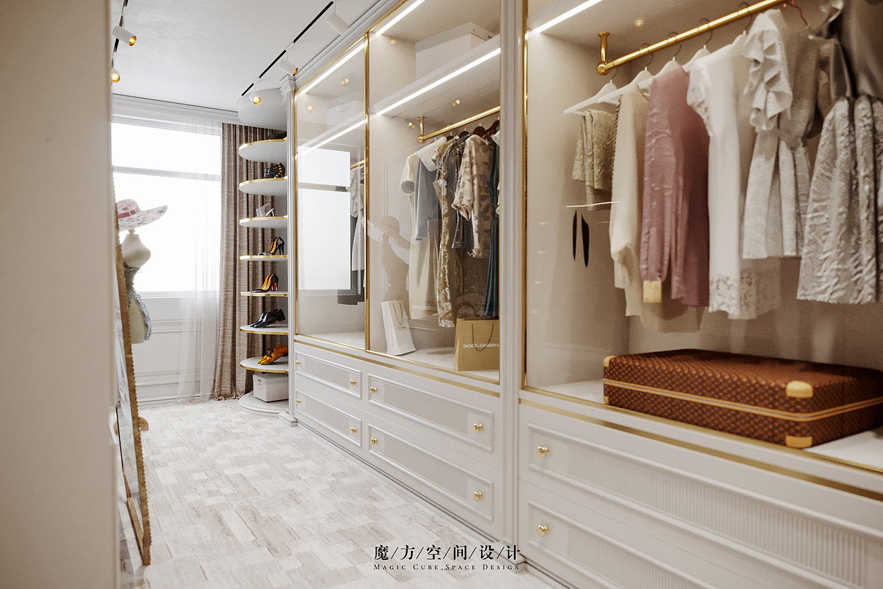 【魔方】法式轻奢•贵州遵义别墅项目（图ZMjE2NzMyMDIw） - 家装设计 - 站酷设计师魔方空间设计原创素材 - 站酷ZCOOL