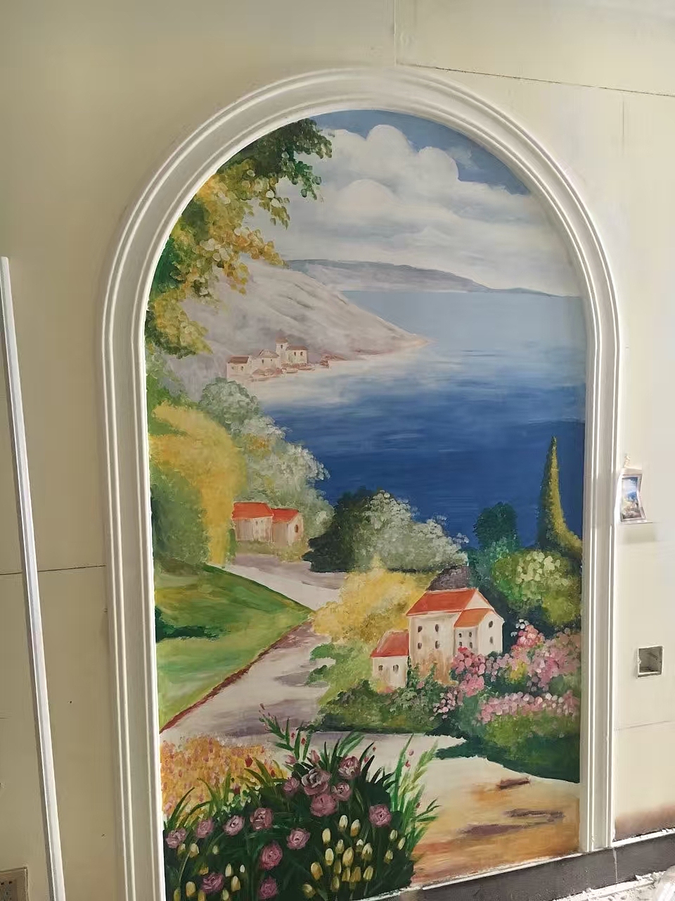 桂林月子中心手绘（图ZMjI0OTE4MjQ0） - 商业插画 - 站酷设计师墨鱼壁画工作室原创素材 - 站酷ZCOOL