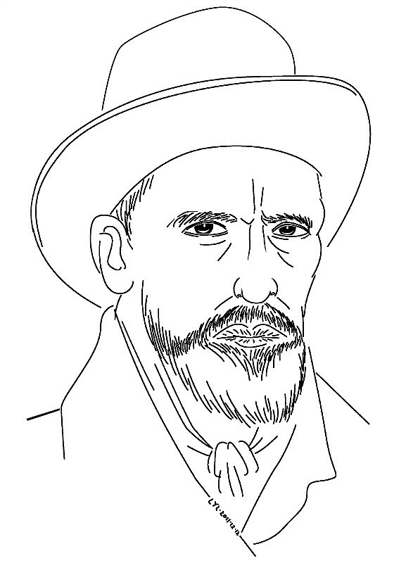 刘勇良人物肖像作品选登