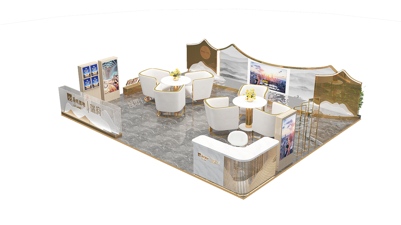 【something512】 地产展位（图ZMTkzNzY5NTgw） - 展陈设计 - 站酷设计师something512原创素材 - 站酷ZCOOL