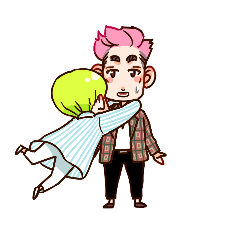 动态表情包-甜蜜人生