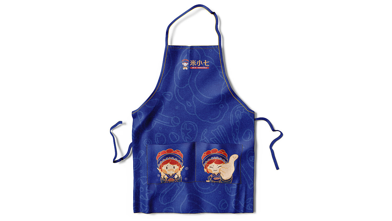 品牌设计 | 米小七【云南过桥米线】VI视觉识别手册