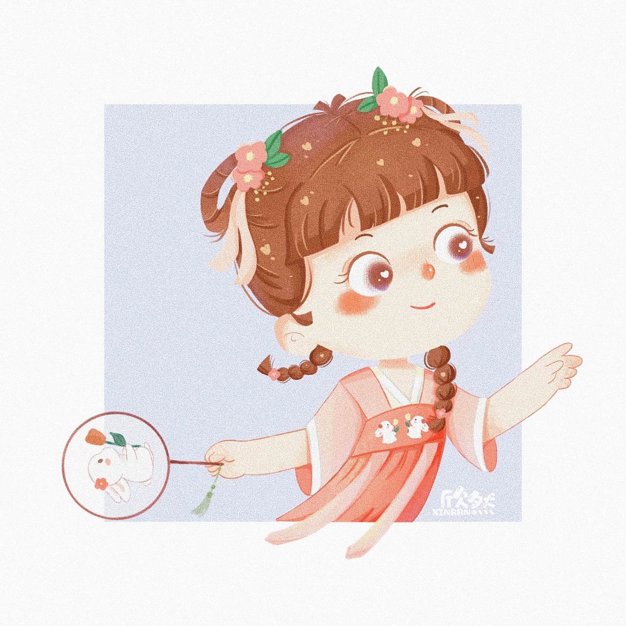 原创卡通头像九宫格