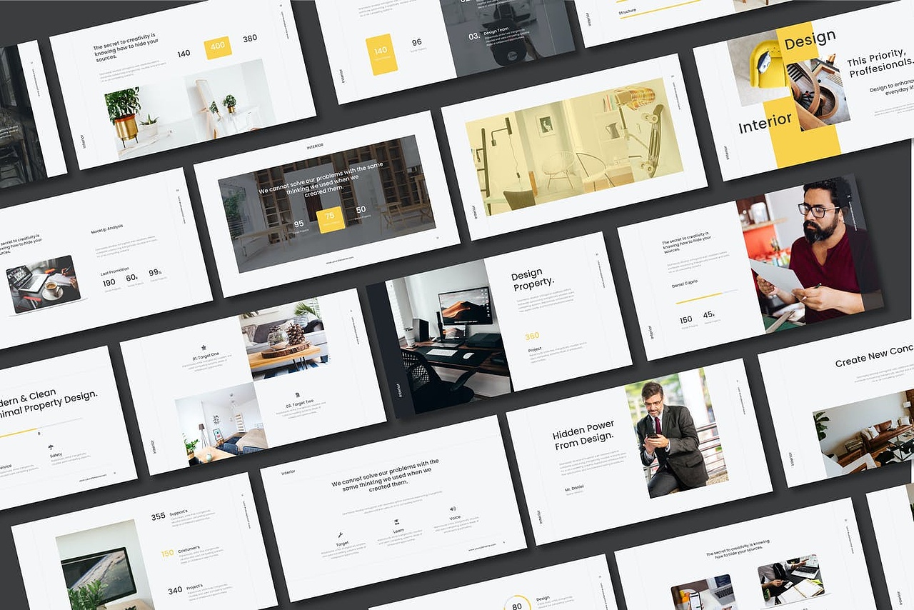 简约专业大数据ppt设计