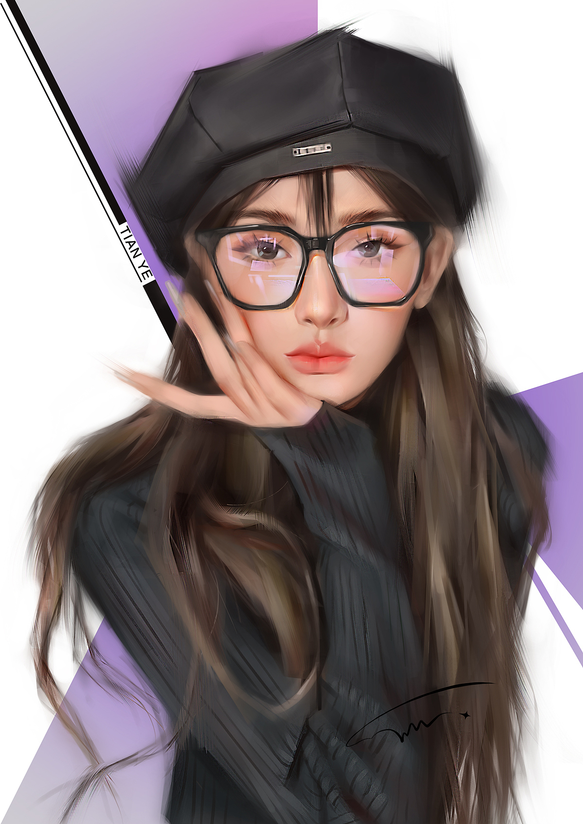 画画的日常（图ZMjkwNzEzMDM2） - 商业插画 - 站酷设计师野巴原创素材 - 站酷ZCOOL