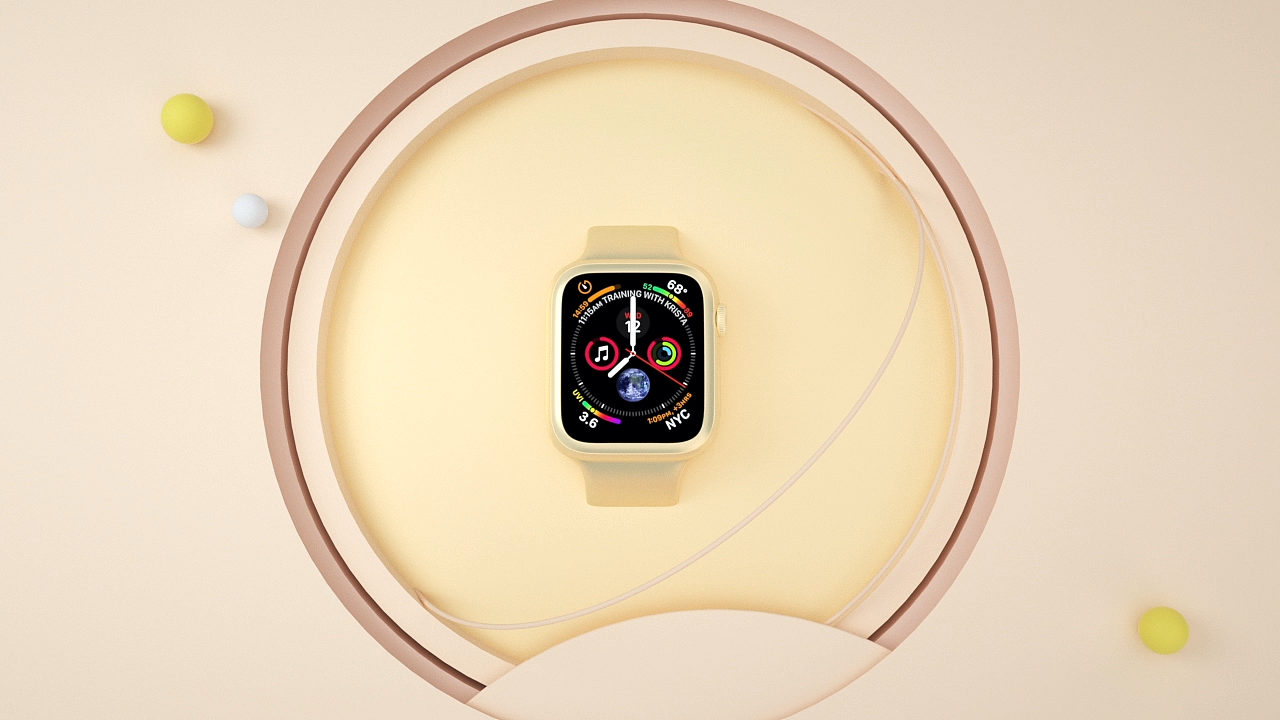 Apple Watch Series 4（图ZMTc5NjYxODA4） - 产品 - 站酷设计师丶麦兜灬原创素材 - 站酷ZCOOL