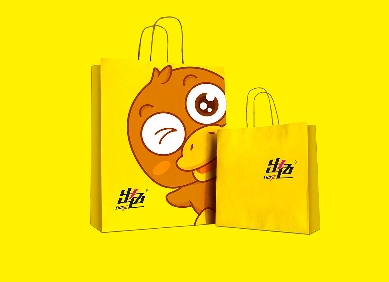 潮汕传统卤味新品牌：卤鸭就该如此【出色】——插画包装设计