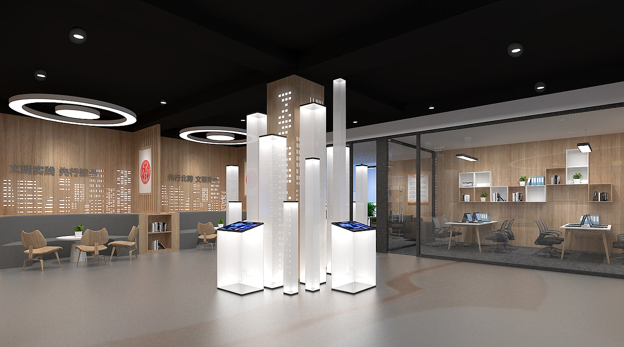 新时代文明实践中心（图ZMjAwNzQ2Nzc2） - 展陈设计 - 站酷设计师JIANG2015原创素材 - 站酷ZCOOL