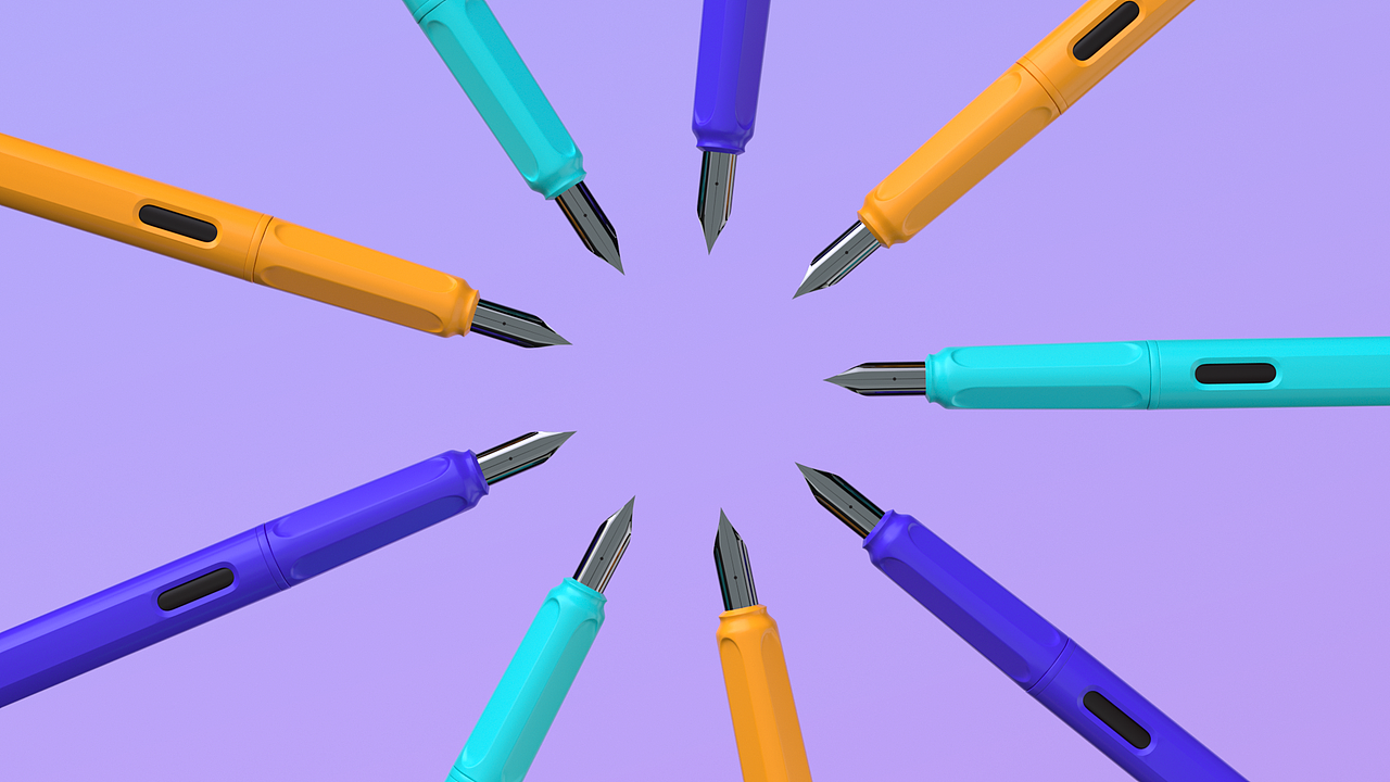 C4D钢笔产品动画