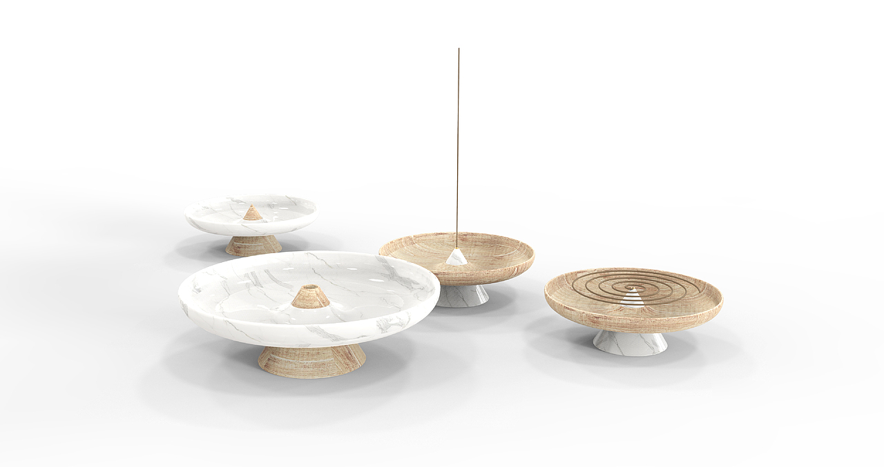 大理石香器/花器/灯（图ZMTY1ODk0NDMy） - 生活用品 - 站酷设计师DevinLaw原创素材 - 站酷ZCOOL