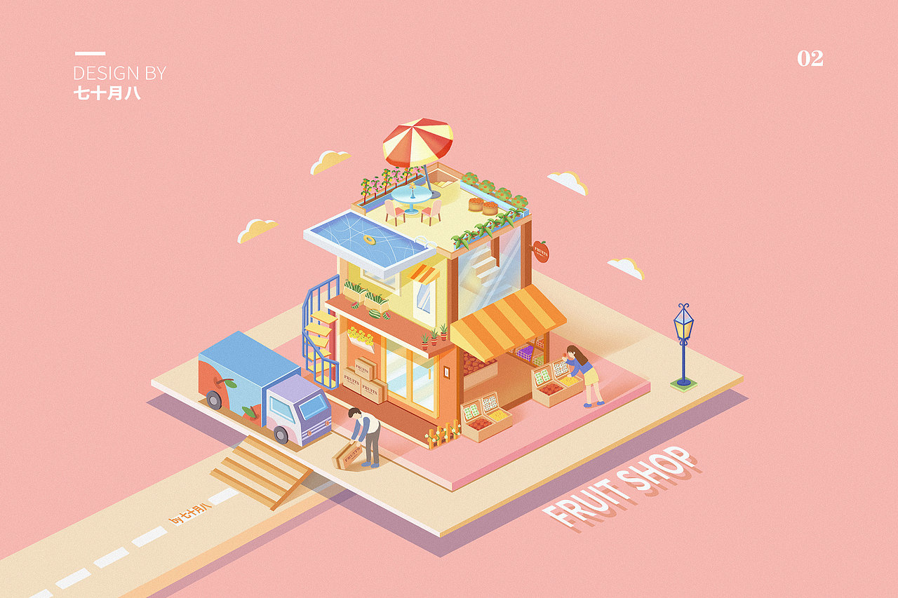 2.5D（图ZMjQ0ODQ3MTQ4） - 商业插画 - 站酷设计师钮祜禄老黑原创素材 - 站酷ZCOOL