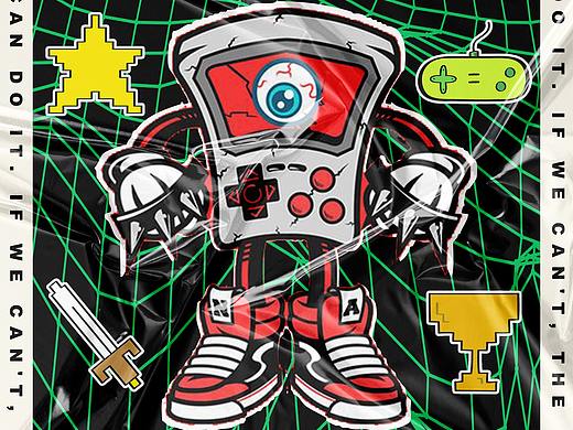 《怪兽系列》海报设计