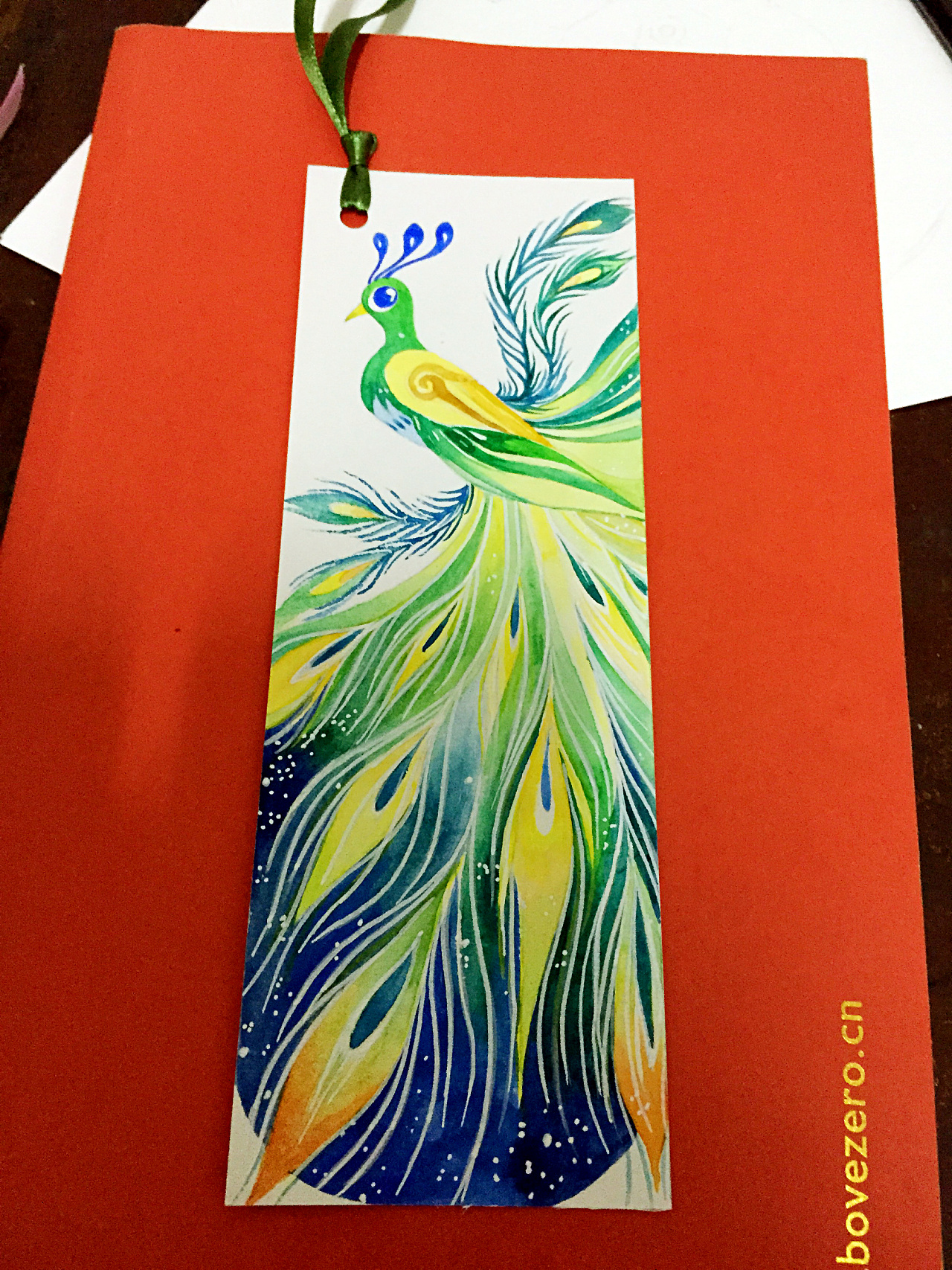 水彩习作,书签|插画|插画习作|echo小鱼 - 原创作品 - 站酷 (zcool)