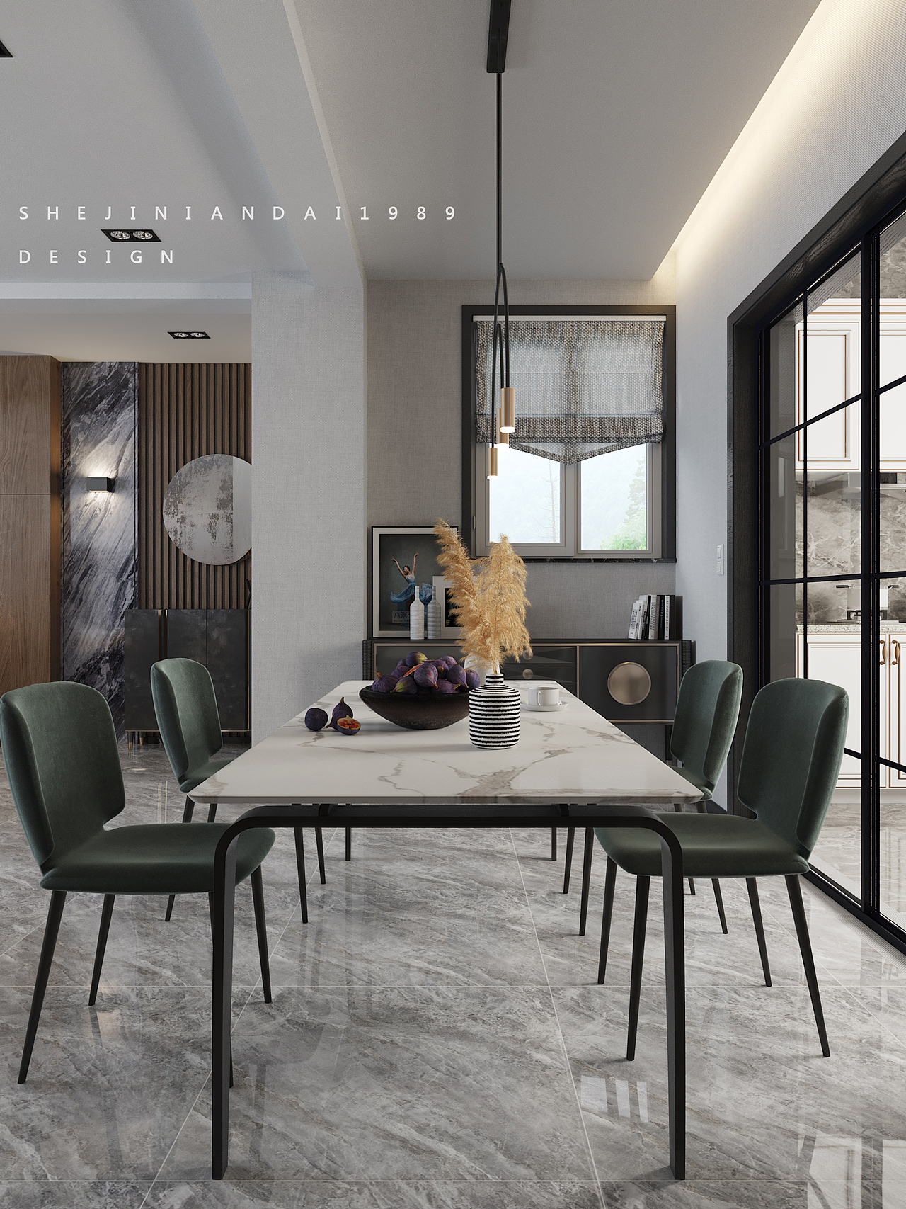 现代风住宅设计及表现