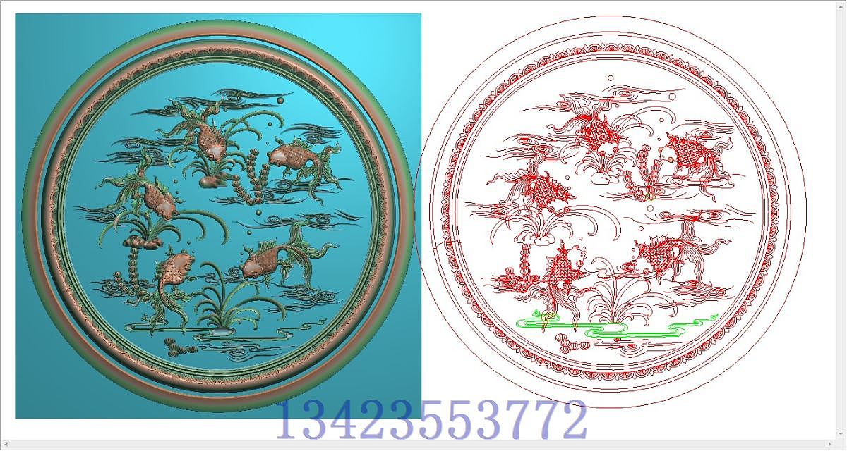 精雕浮雕灰度图雕刻图纸jdp木雕bmp（图ZMTA1MjY4ODYw） - 其他三维 - 站酷设计师雕刻素材原创素材 - 站酷ZCOOL