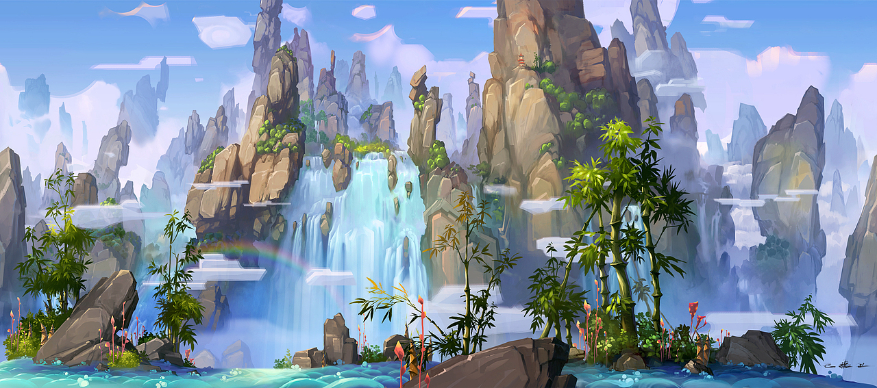 游戏原画及插画作品（图ZMTQ2MjA1MjQ=） - 概念设定 - 站酷设计师冷血王子原创素材 - 站酷ZCOOL