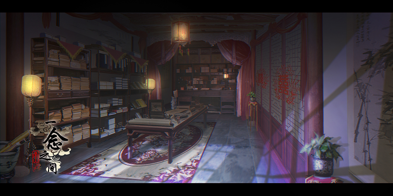 古裝場景（图ZMTg0Nzk2Mzk2） - 商业插画 - 站酷设计师平安京外星人原创素材 - 站酷ZCOOL