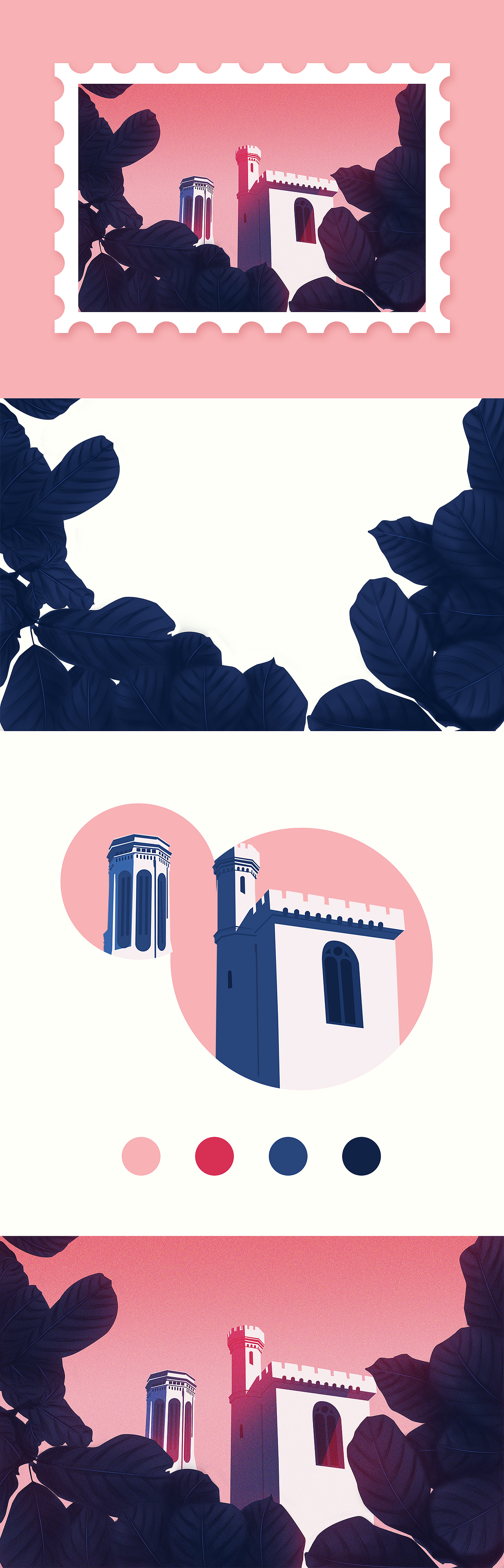 城市的天空（图ZMTM3MjE5NjI0） - 艺术插画 - 站酷设计师梨子xxl原创素材 - 站酷ZCOOL