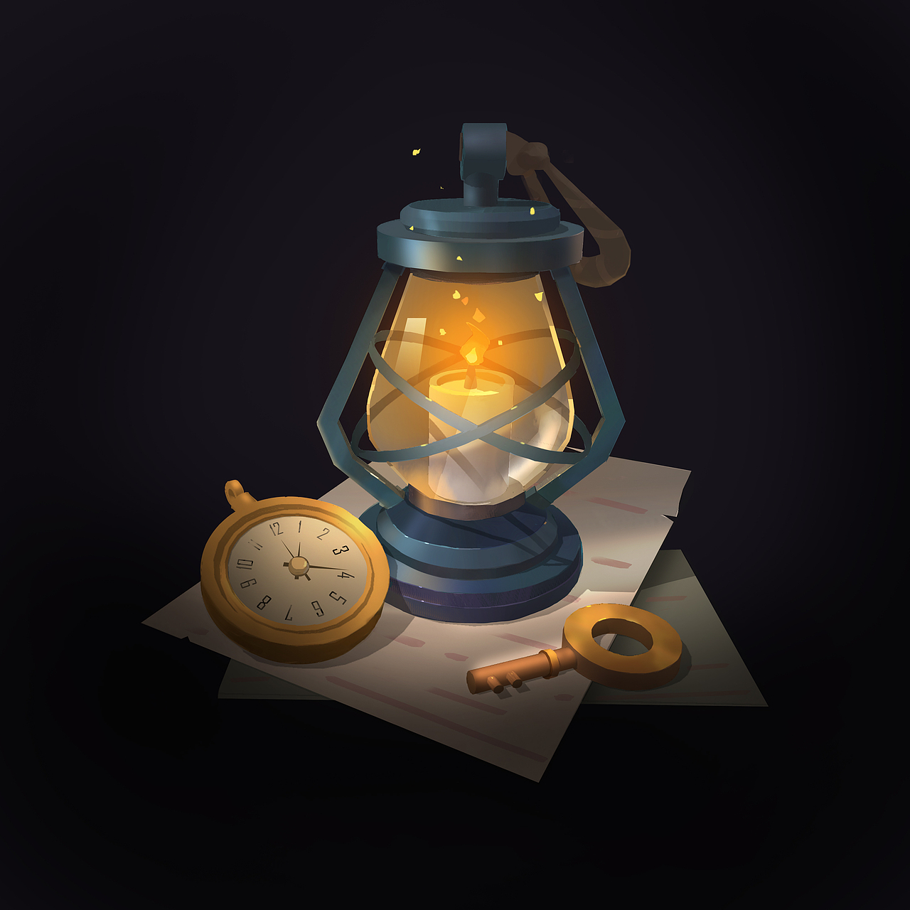 2021练习之3D辅助图标设计