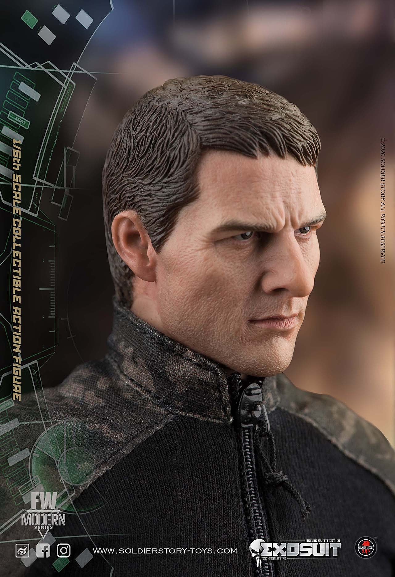 SS-122 1/6单兵外骨骼装甲服”原型机-01” ​​​​（图ZMjM3MjY3MTA0） - 手办/模玩 - 站酷设计师SoldierStory原创素材 - 站酷ZCOOL