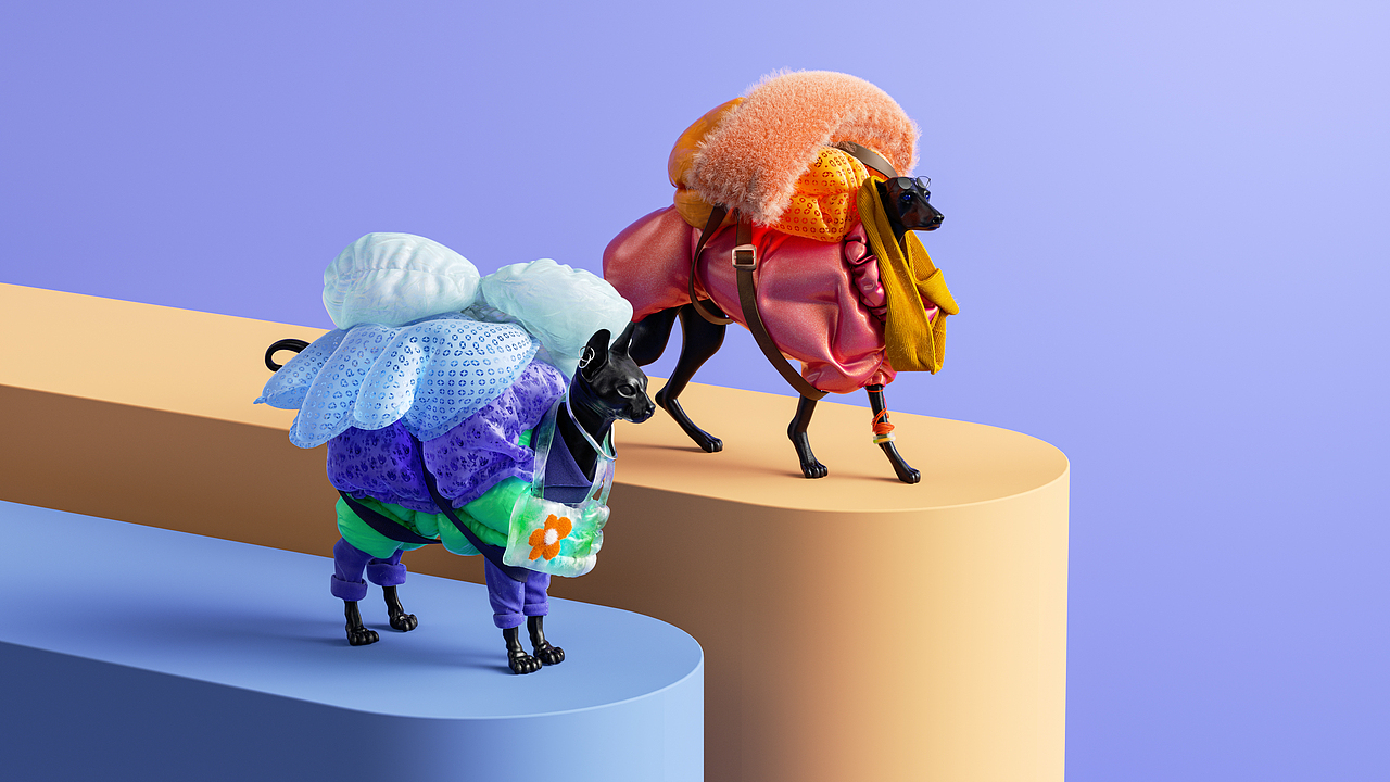 【动物的狂欢】 | Animal carnival（图ZMjg1NDE1MTIw） - 其他服装 - 站酷设计师柏白BYEBAI原创素材 - 站酷ZCOOL