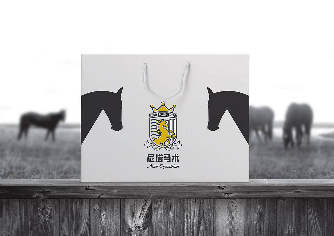 NINO马术俱乐部形象设计（图ZMjM3ODMwNDY4） - 品牌 - 站酷设计师一棵树品牌原创素材 - 站酷ZCOOL