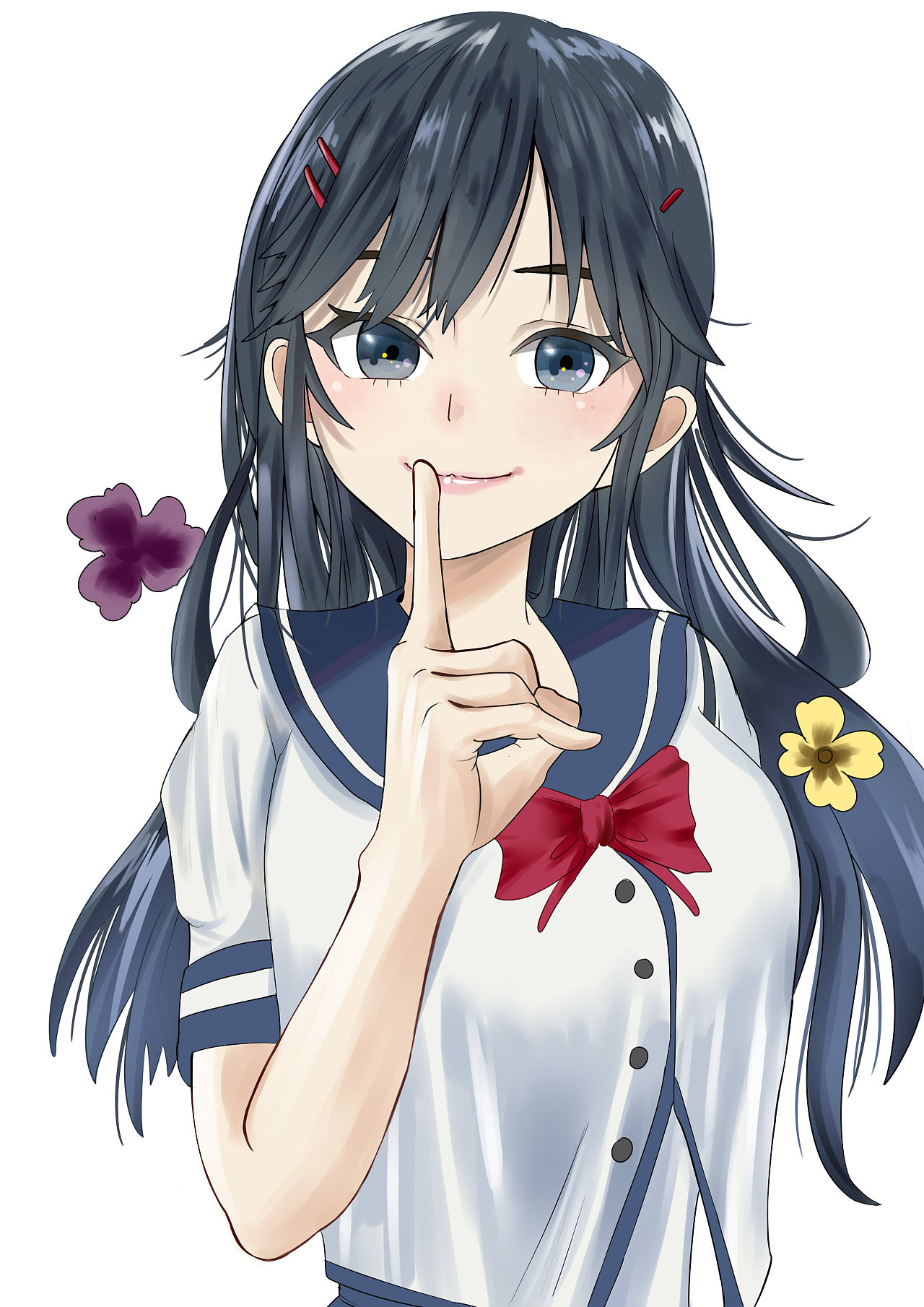 三色院堇子|插画|创作习作|shoran刘三某 - 原创作品 - 站酷 (zcool)