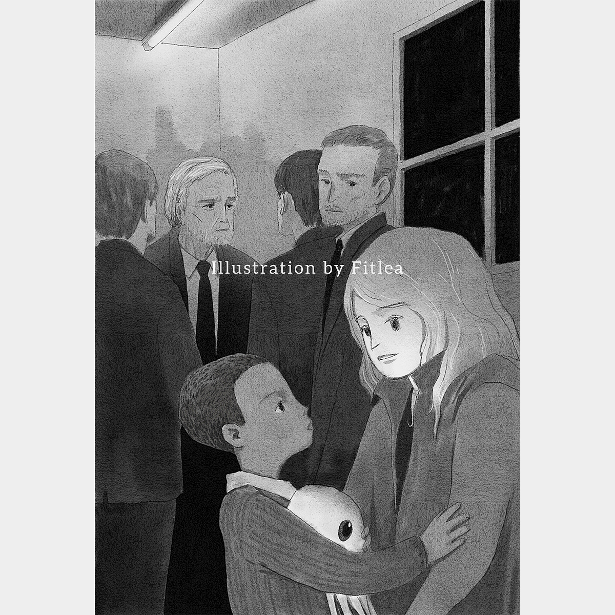 黑白的魅力（图ZMTYwOTA2OTI0） - 儿童插画 - 站酷设计师fitlea原创素材 - 站酷ZCOOL