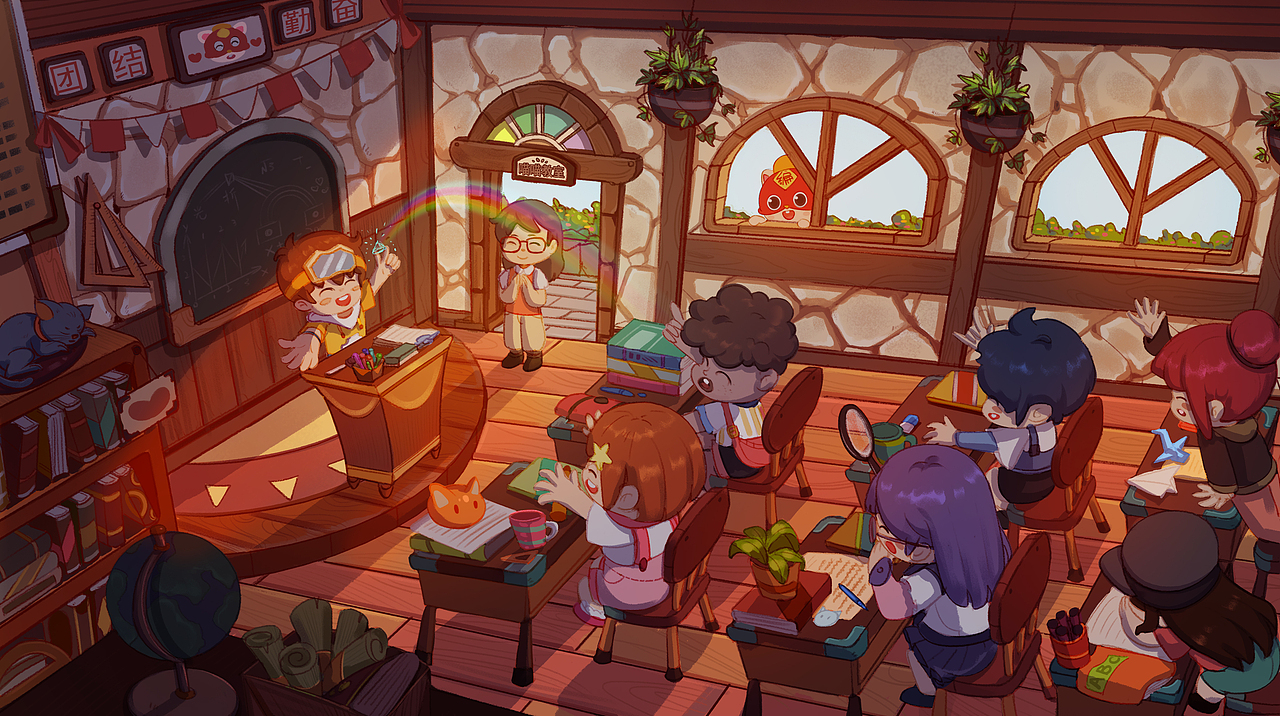 卡通场景合集（图ZMjcxMjcxMDYw） - 概念设定 - 站酷设计师LeeLg原创素材 - 站酷ZCOOL