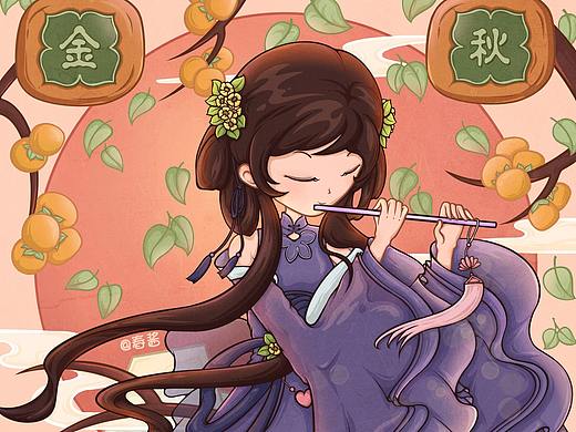 秋之曲（個人主頁-ZNjEzNTkyNjg=） - 創(chuàng)作習作 - 站酷設(shè)計師春卷卷兒原創(chuàng)素材 - 站酷ZCOOL
