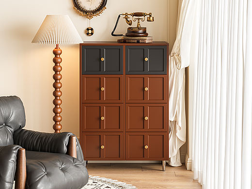 复古八斗柜
