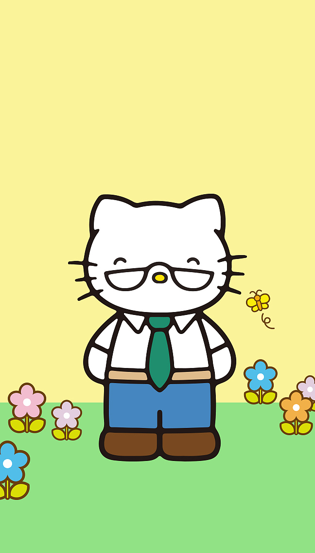 kitty的爸爸——george white 这是今天做的,方法也是在ai里转后修整