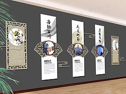 国风展墙