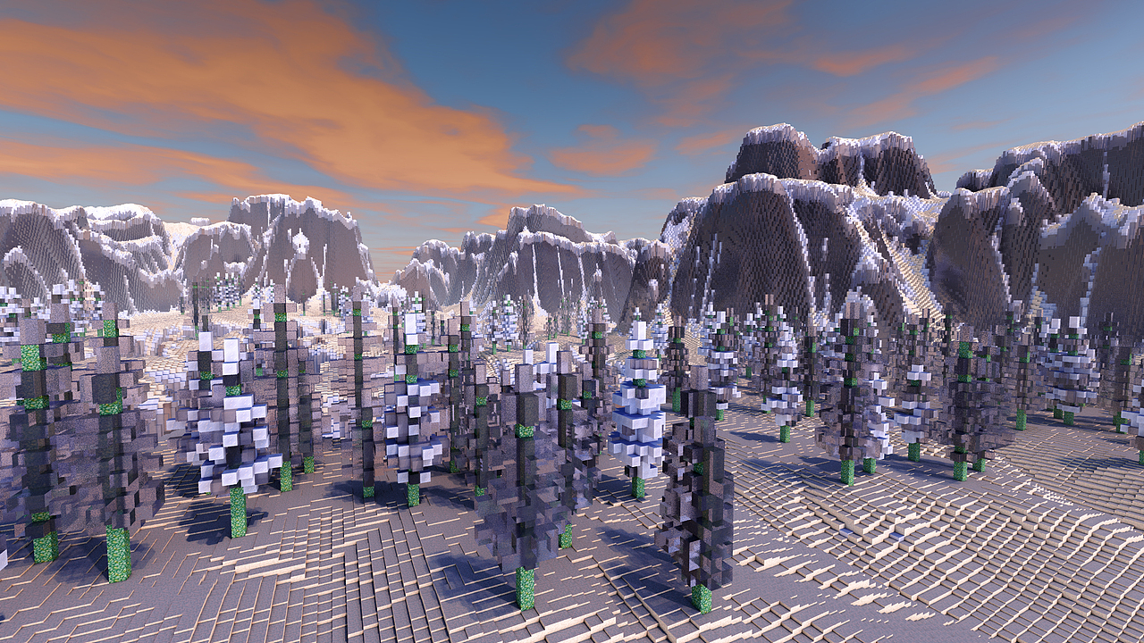 minecraft场景渲染
