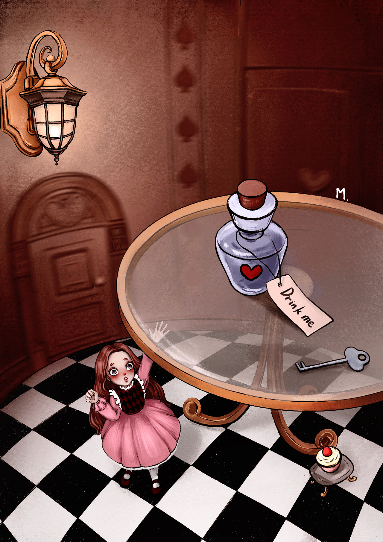 爱丽丝梦游仙境|插画|创作习作|卷毛老巫婆 - 原创作品 - 站酷 (zcool