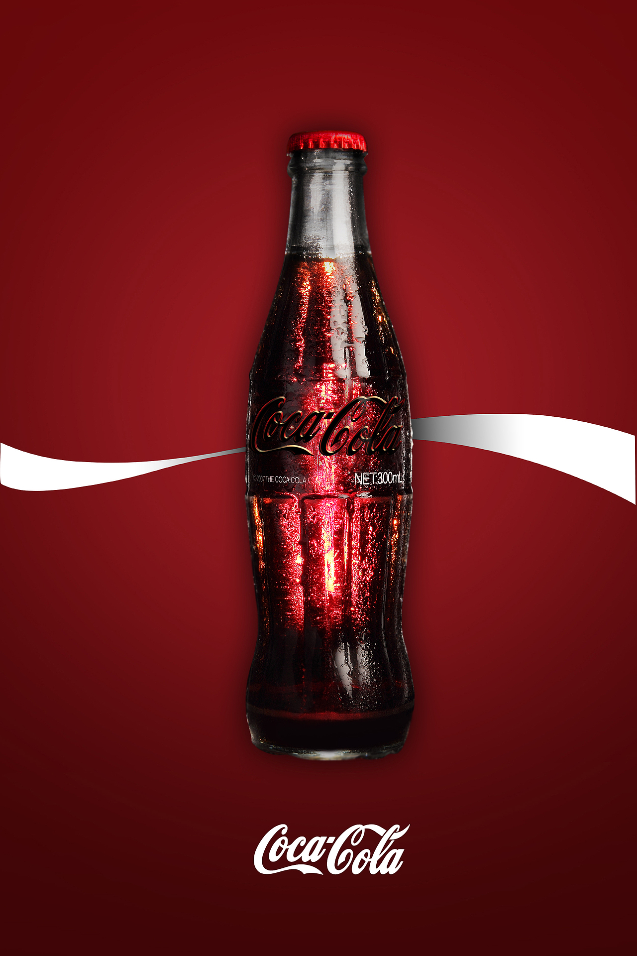 佳能镜头+可口可乐 产品摄影