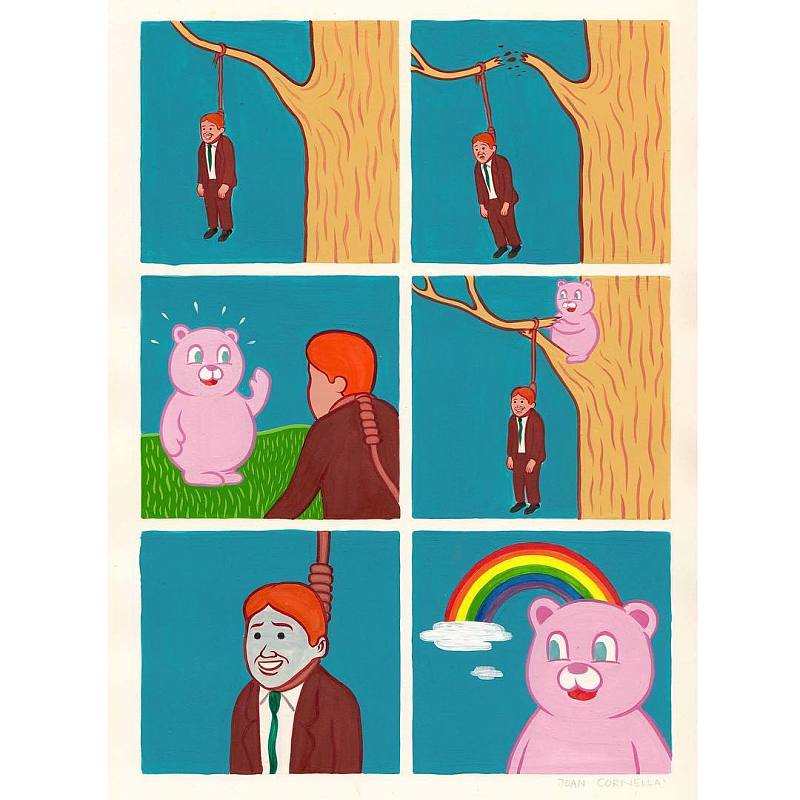 单纯的理解他脑洞比较大吧 这类猎奇漫画之所以抓人眼球是因为你